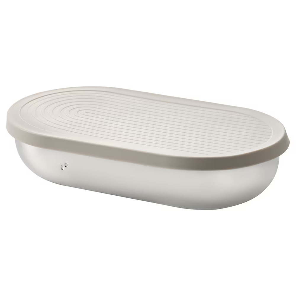 IKEA HALVVARM Food Container With Lid & Divider (204.972.21) NEW